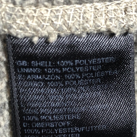 The North Face Gordon Lyons Sweater Mens Large Beige Fleece 1/4 Zip Pullover - Picture 8 of 16